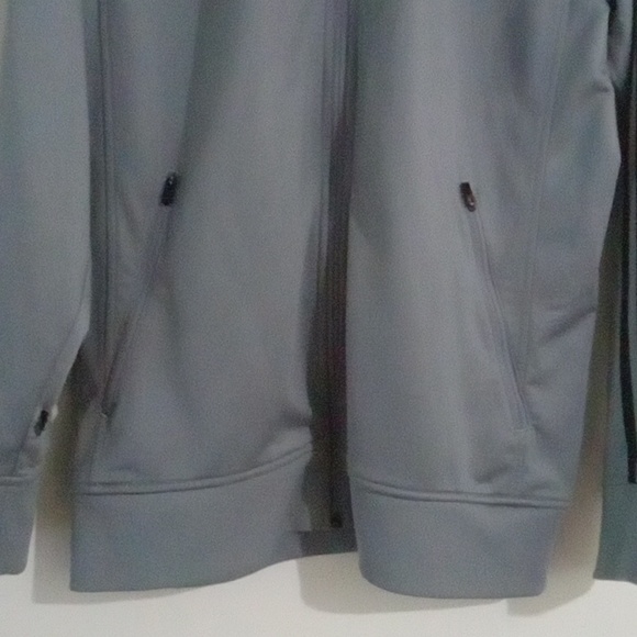 Grey & Black Adidas Track jacket..size large. - Picture 3 of 5